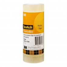 3M Scotch Tape Everyday 500 18mmx33M 8 Pack