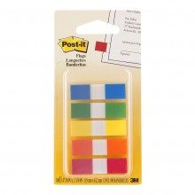 3M Post-It Flags 683-5CF Mini Assorted Portable 10X43mm