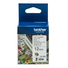 Brother CZ-1002 12mm Printable Roll Cassette