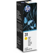 HP Genuine HP31 Yellow Ink Bottle (1VU28AA) - 8,000 pages