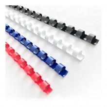 Icon Binding Coil Plastic 6mm Blue Pack 100