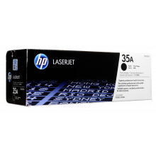HP Genuine No.35A Black Toner Cartridge (CB435A) - 1,500 pages
