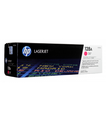 HP Genuine No.128A Magenta Toner Cartridge (CE323A) - 1,300 pages - Out of stock