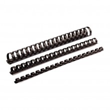 Fellowes Plastic Binding Combs 8mm Black - Pack 100 -