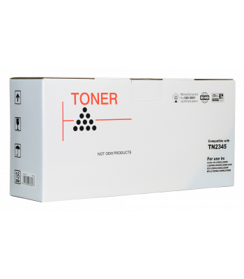 Icon Compatible Brother TN2345 Black Toner Cartridge - 2,600 pages