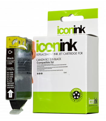 Canon Compatible BCi-3 Black Ink Cartridge - 500 pages