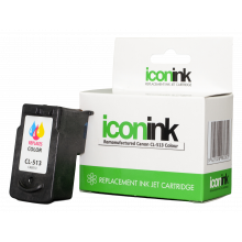 Icon Compatible Canon CL513 Colour Remanfactured Ink Cartridge - 349 pages