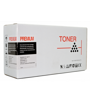 Icon Remanufactured HP CE250A Black Toner Cartridge (540A) - 5,000 pages 
