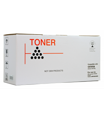Icon Compatible HP CE505A/Canon CART319 Black Toner Cartridge - 2,500 pages