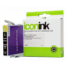 Icon Compatible Epson T0491 Black Ink Cartridge