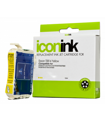 Epson Compatible T0814 Yellow 81N Ink Cartridge (C13T111492) - 480 pages