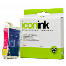 Epson Compatible 138 Magenta Ink Cartridge (C13T138392) - 420 pages