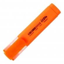 Icon Highlighter Chisel Tip Orange - Pack 6