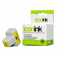 HP Compatible 02 Yellow Ink Cartridge (C8773WA) - 8ml HP Compatible 02 Yellow Ink Cartridge (C8773WA) - 8ml