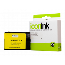 Icon Compatible HP 933 XL Yellow Ink Cartridge (CN056AA) - 825 pages