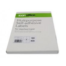Icon A4 Adhesive Label 4 labels per page (105 x 148 mm) - 100 sheets