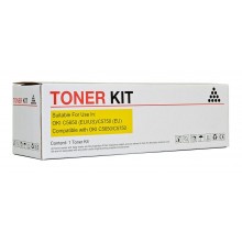Icon Compatible OKI C5650/C5750 Yellow Toner Cartridge - 6,000 pages