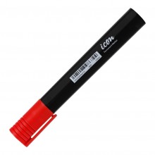 Icon Permanent Marker Bullet Tip Red - Box 12