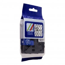Icon Compatible Brother TZ Tape 12mm Black on Clear (ITZ131)