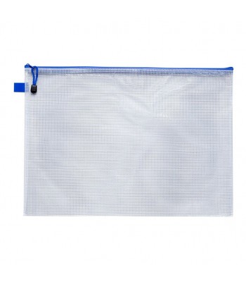 Icon PVC Mesh Zipper Bag A3 Oversize 450mm x 325mm - Pack of 12 