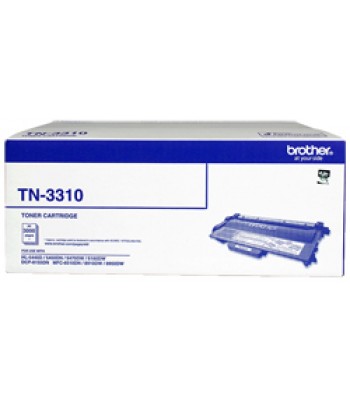 Brother Genuine TN3310 Black Toner Cartridge - 3,000 pages