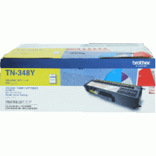 Brother Genuine TN348Y Yellow High Yield Toner - 6,000 pages