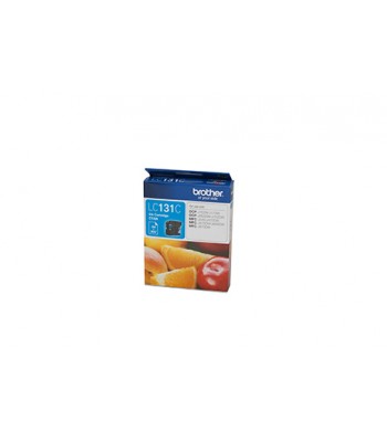 Brother Genuine LC131 Cyan Ink Cartridge - 300 pages