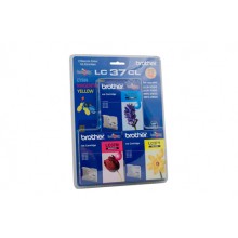 Brother Genuine LC37 Cyan, Magenta, Yellow Colour Pack - 300 pages each - Out of stock
