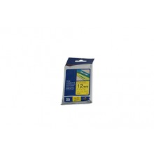 Brother Genuine 12mm Black Text on Yellow Tape - 8 metres (TZe631)