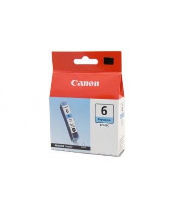 Canon Genuine BCI-6PC Photo Cyan Ink Tank - 100 pages
