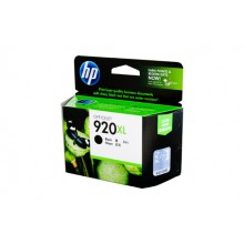 HP Genuine No.920XL Black High Yield Ink Cartridge (CD975AA) - 1,200 pages