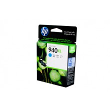 HP Genuine No.940XL Cyan High Yield Ink Cartridge (C4907AA) - 1,400 pages