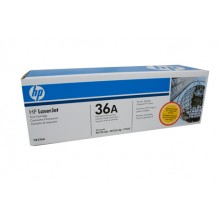 HP Genuine No.36A Black Toner Cartridge (CB436A) - 2,000 pages