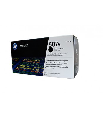 HP Genuine 507A Black Toner Cartridge (CE400A) - 5,500 pages