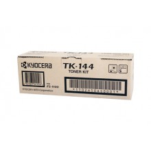 Kyocera Genuine TK144 Black Toner Cartridge (TK-144) - 4,000 pages