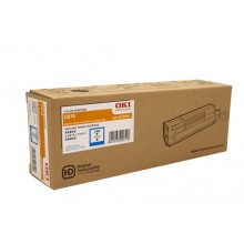 Oki Genuine C610 Cyan Toner Cartridge (44315311) - 6,000 pages