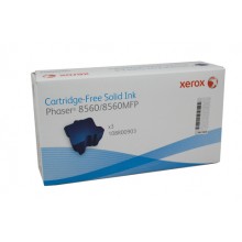 Genuine Xerox Phaser 8560 / 8560MFP Cyan Ink Sticks - 3 Pack - Out of stock